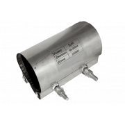 Муфта свертная 100 (108-118) L 200 из нержавеющей стали Муфта свертная 100 108-118 общий вид